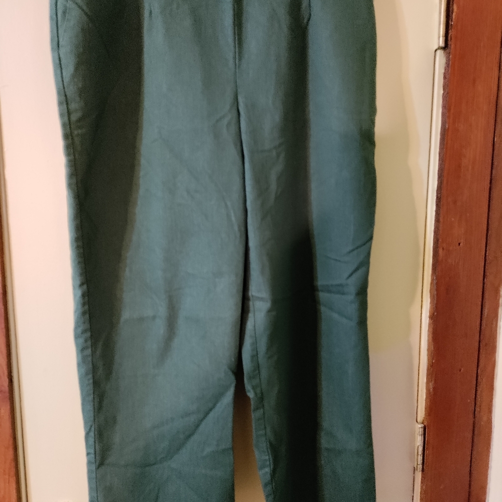 Alfred Dunner Pine Green Pants 20W